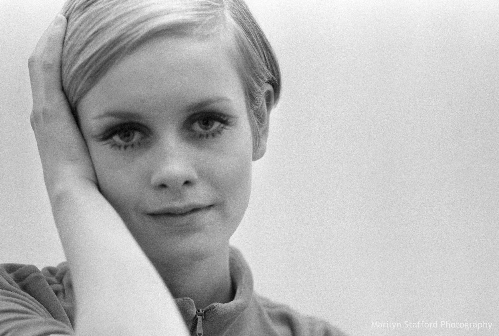 Twiggy (b1949), London, c1966. – Marilyn Stafford